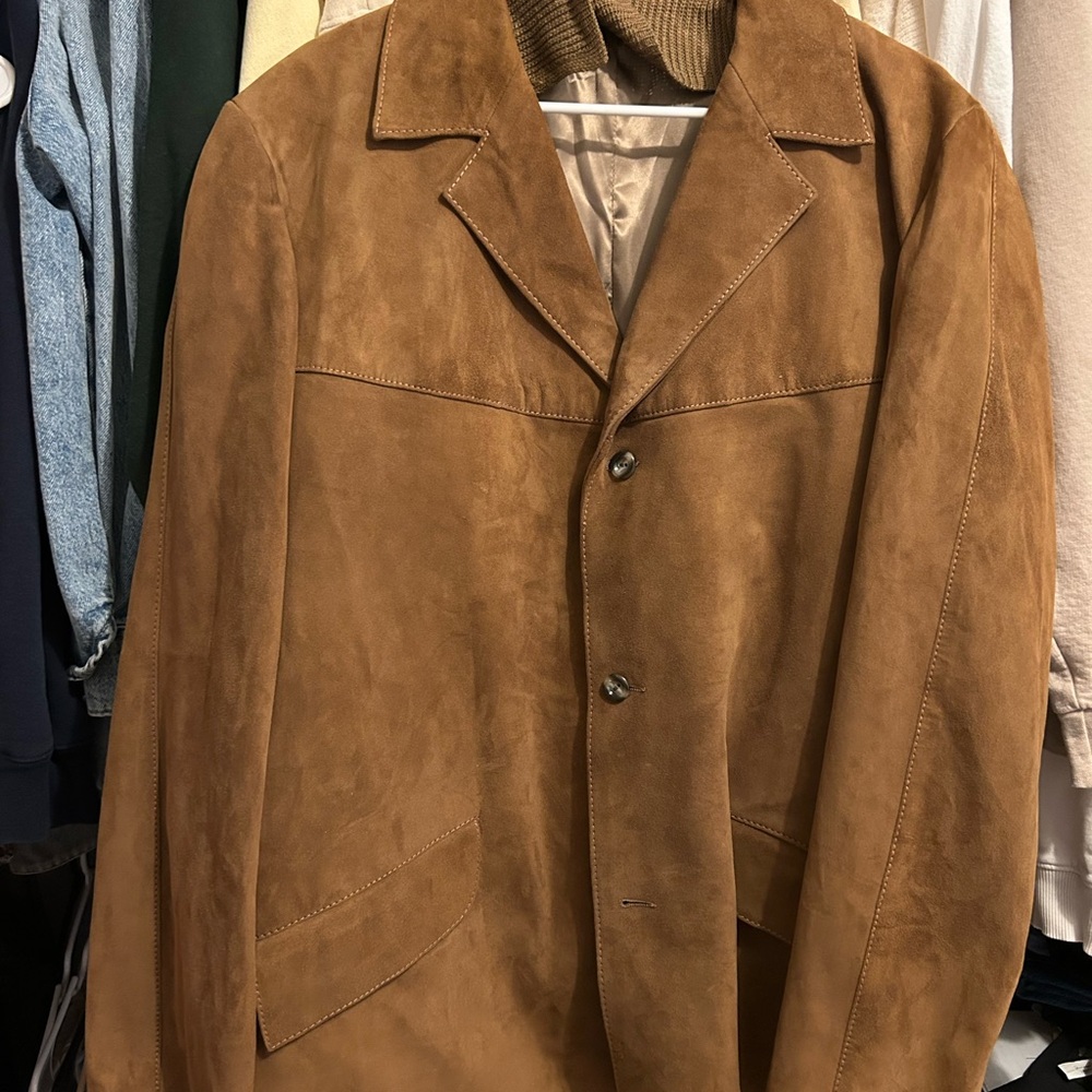 Brown Suede Jacket